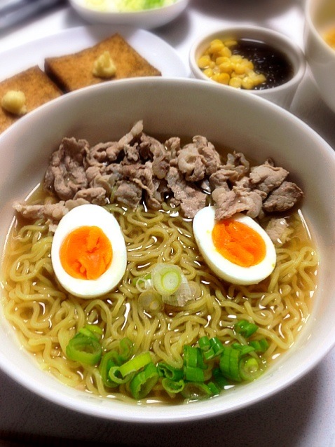 顔？ラーメン