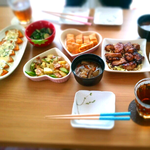 家lunch☆