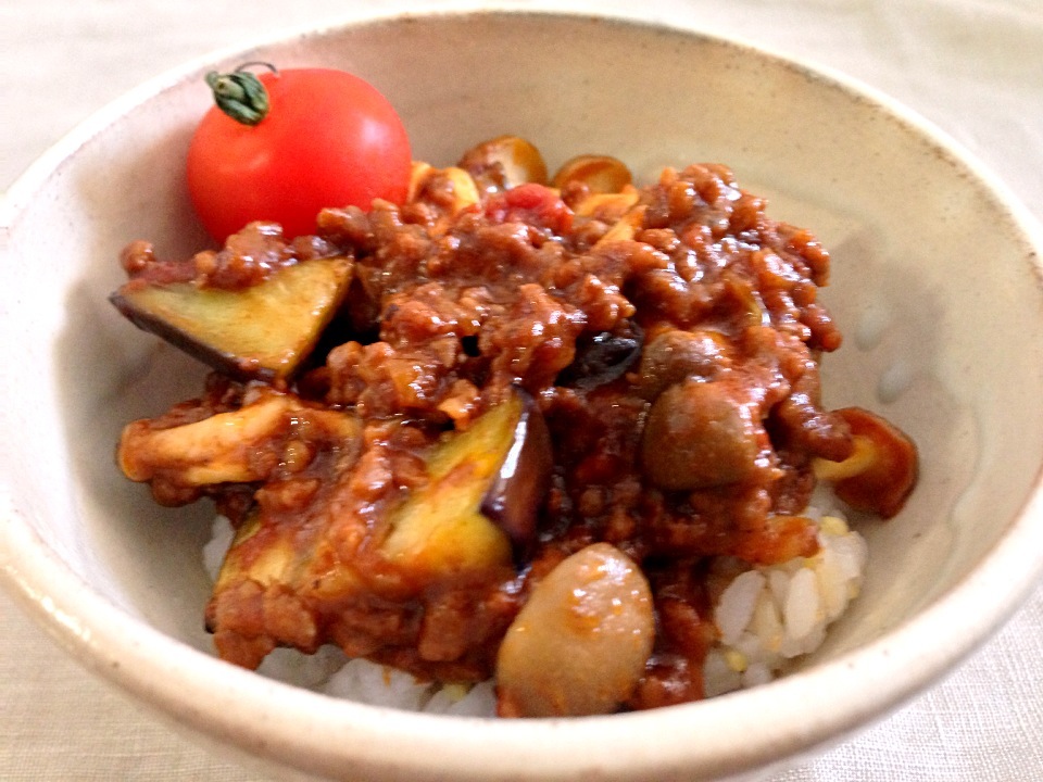 ミートソース丼