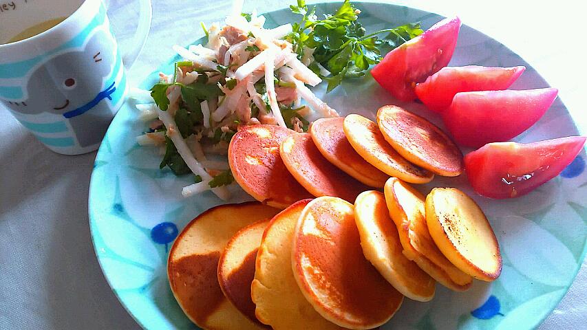 本日の朝ごはん。