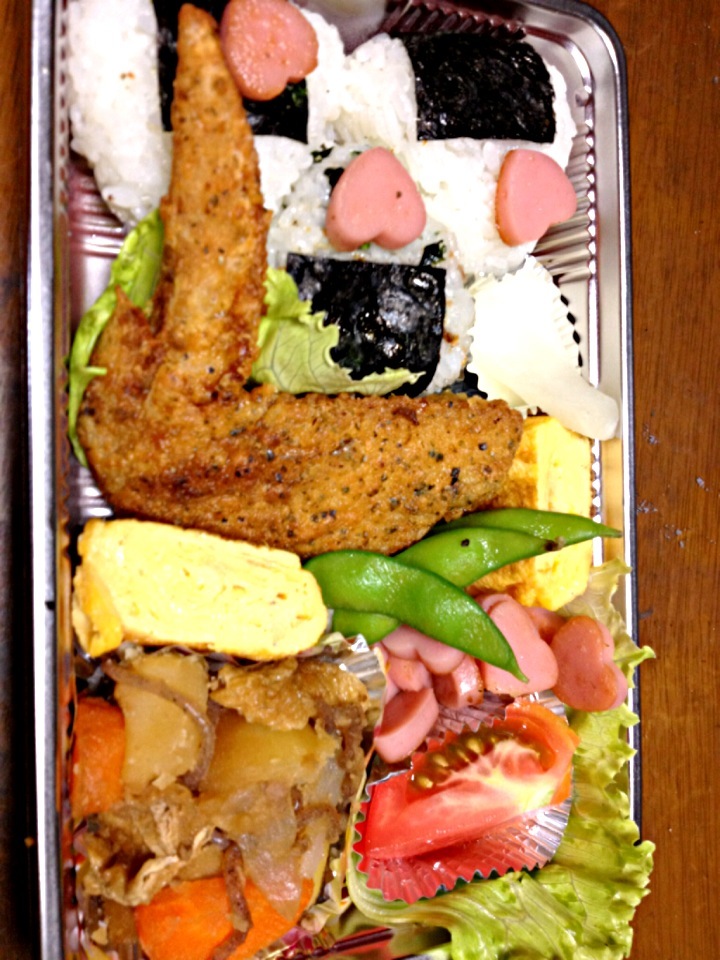 父の日のお弁当！