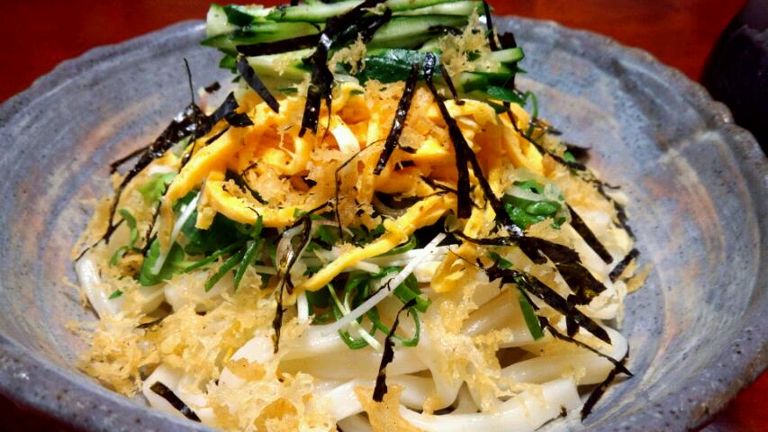 冷やし讃岐うどん