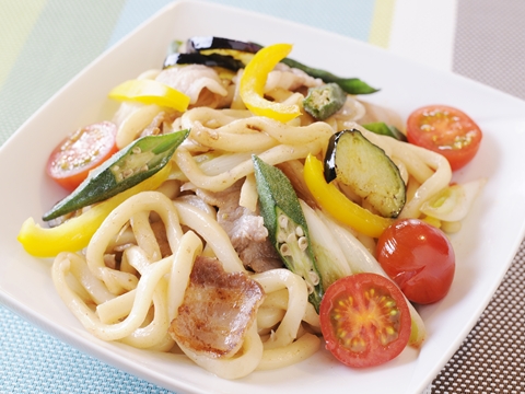 夏のスタミナ「だしツッコミ！焼きうどん」