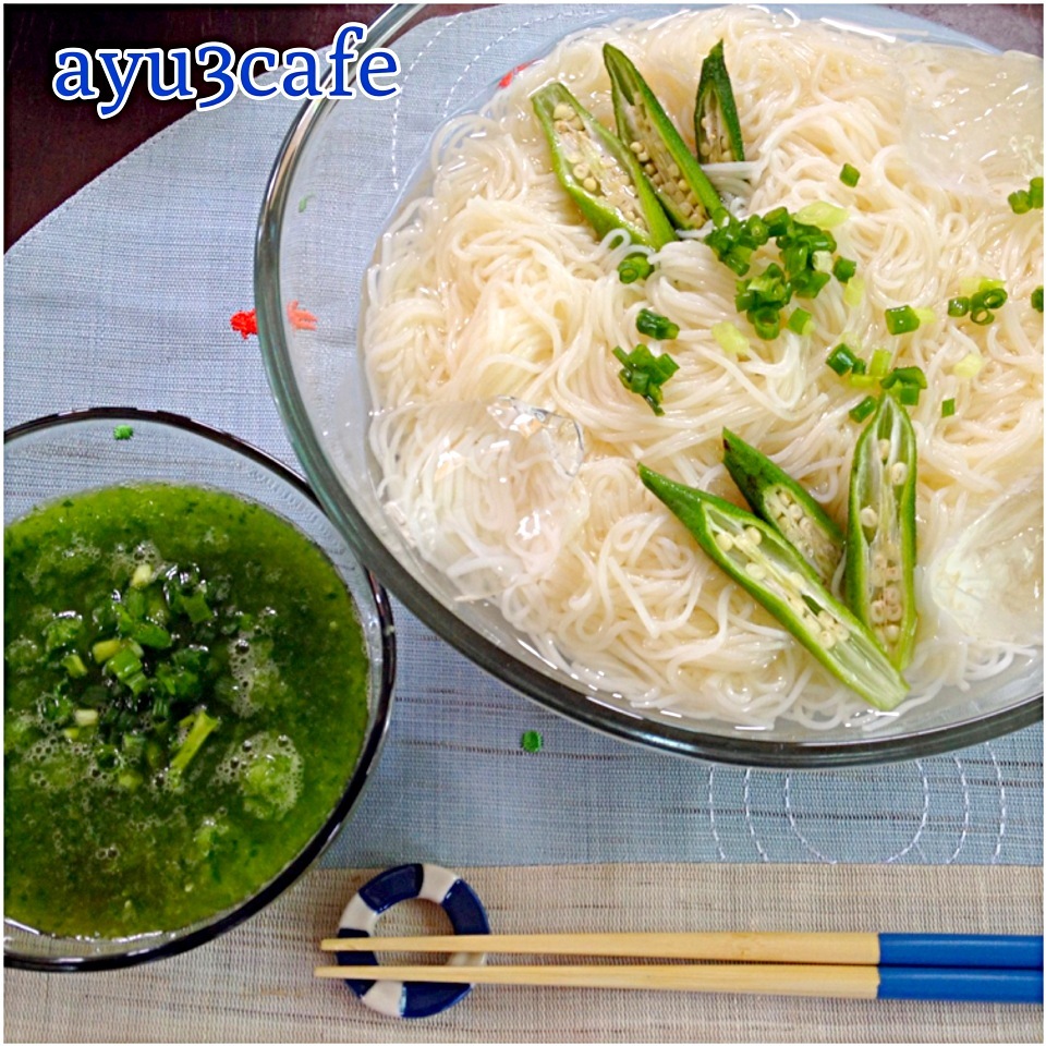 夏のビタミンそうめん