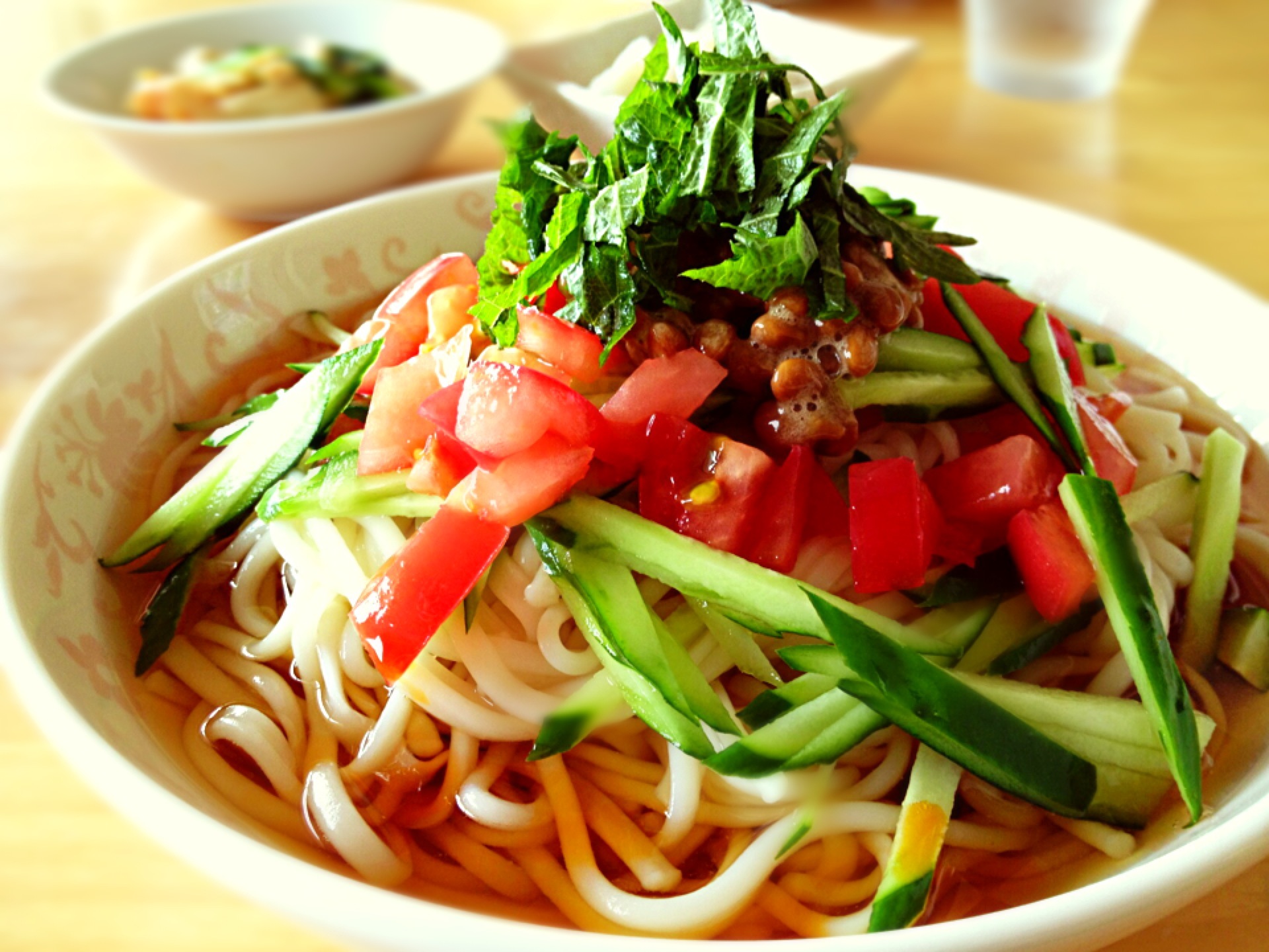 ぶっかけ素麺。