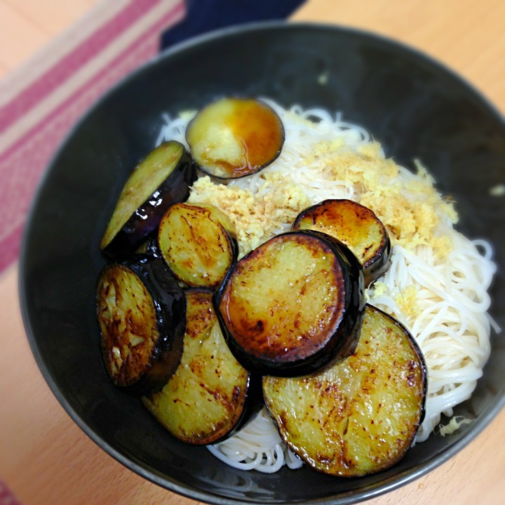 焼きなすソーメン