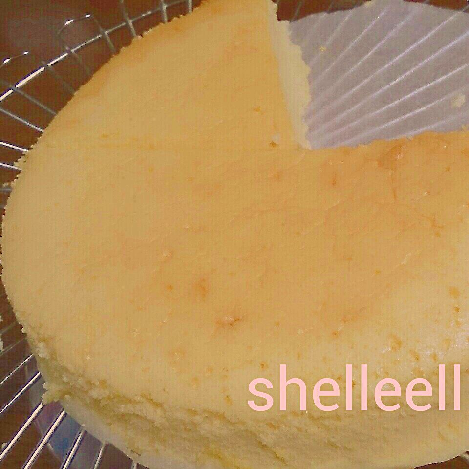 スフレケーキ！切って食べてしまったΣ(Ｔ▽Ｔ;)