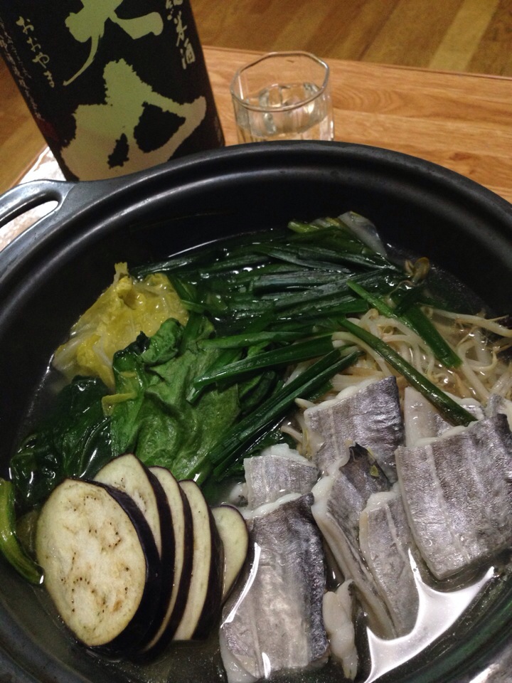 午前4時の太刀魚鍋×大山 特別純米酒