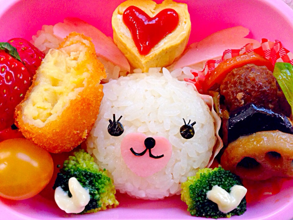 Lunch box☆Mofy of rabbit