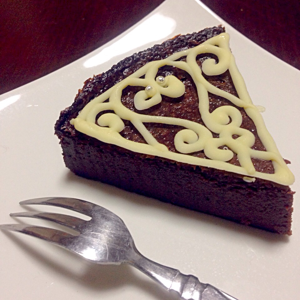 レアチョコレートケーキ(´ ω。 `)