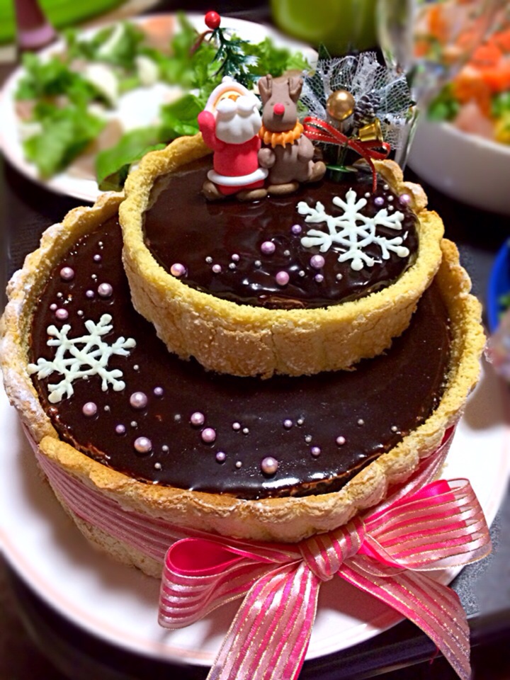 クリスマスケーキ チョコムースシャルロット クリスマスグランプリ ヤマサ醤油株式会社