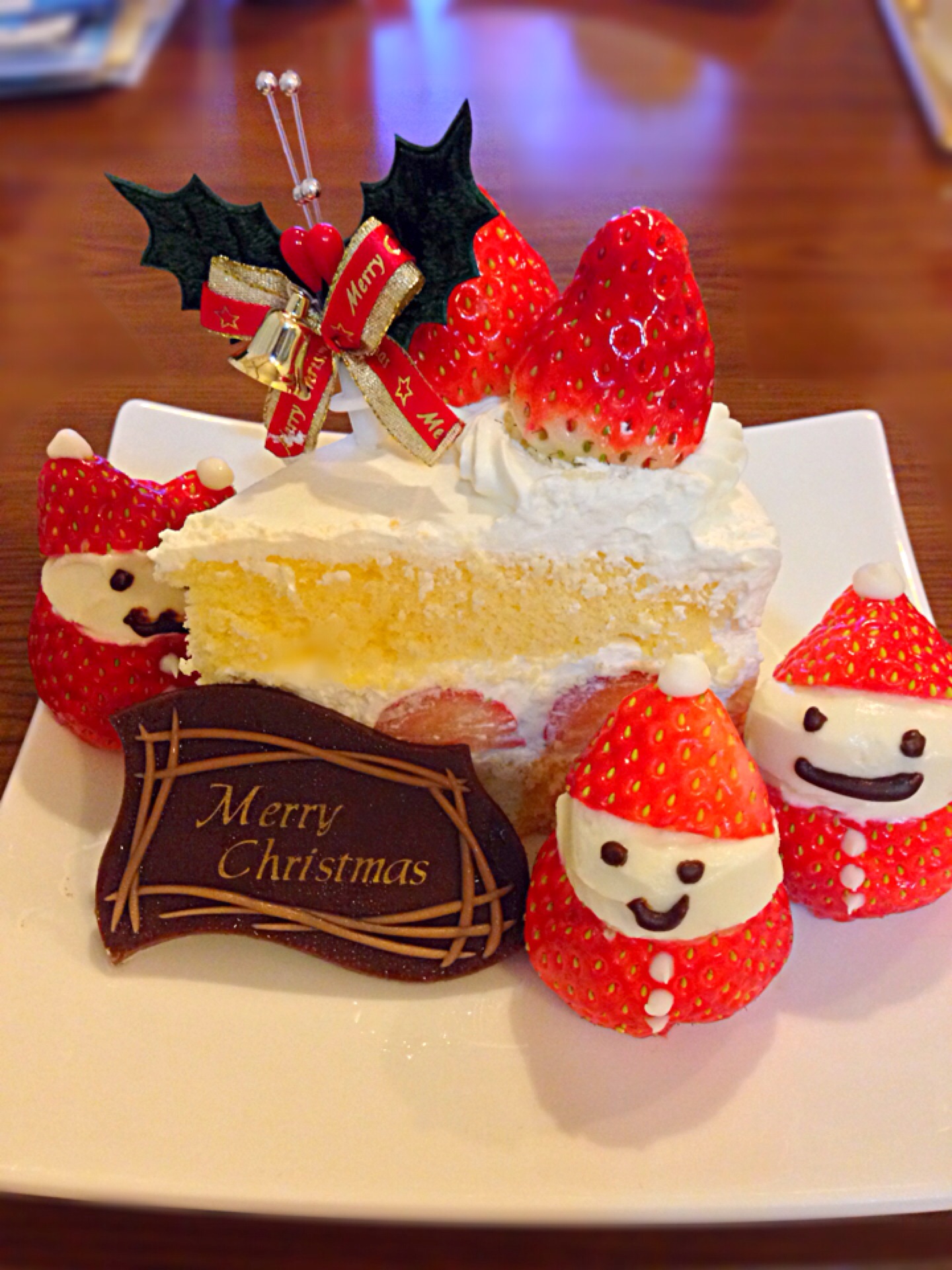 クリスマスケーキ 苺とマスカルポーネのサンタさん クリスマスグランプリ ヤマサ醤油株式会社