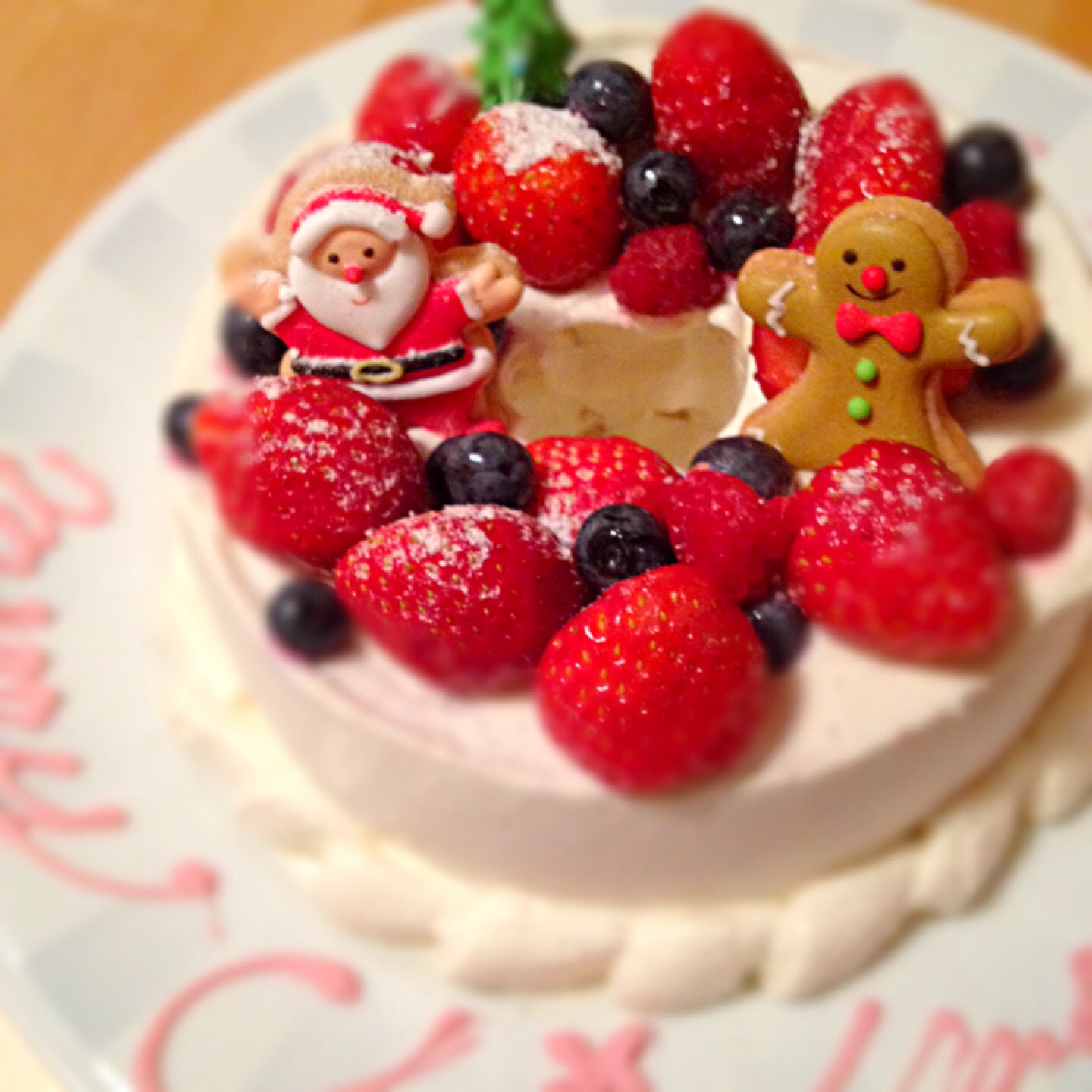 シフォンクリスマスケーキ