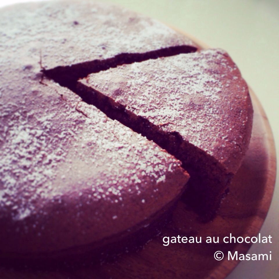 gateau au chocolat