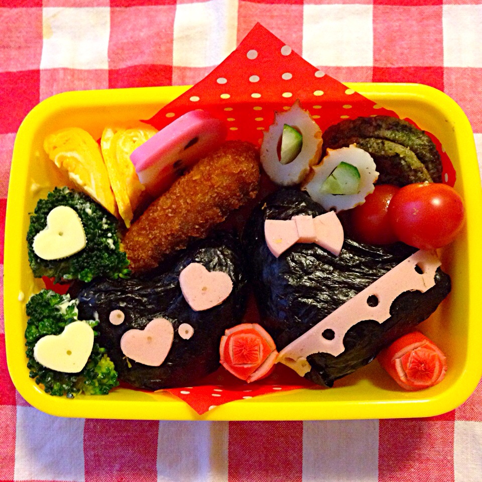 heartがいっぱい弁当♥︎