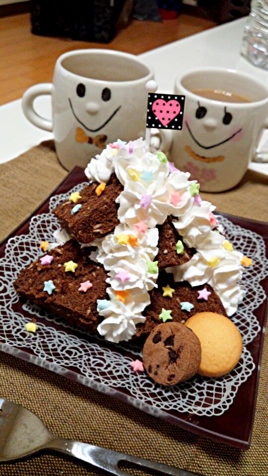 チョコcakeタワー☆★★