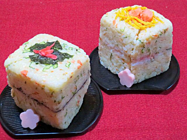 サラダ寿司☆雛祭りバージョン