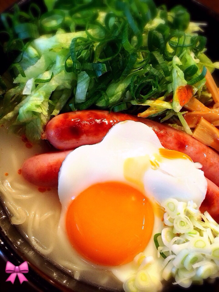 レタスラーメン…スガキヤラーメンで