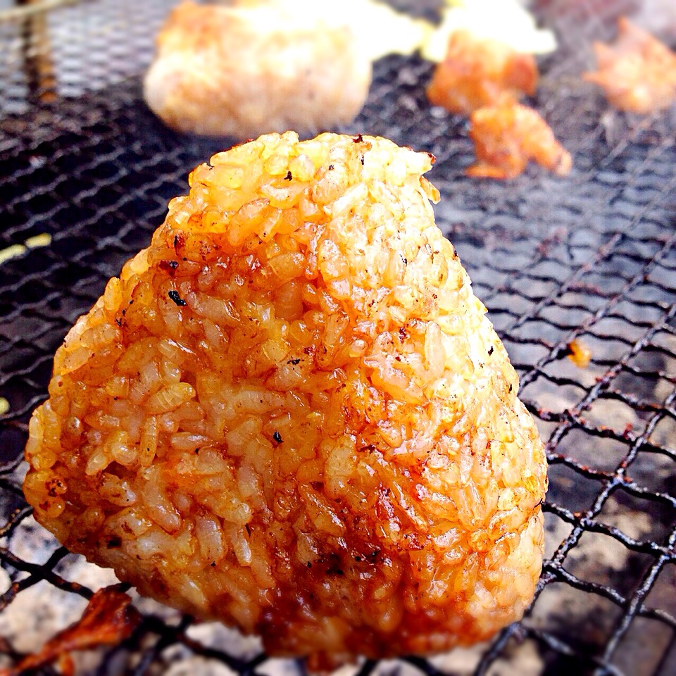 昨日のBBQのシメ焼