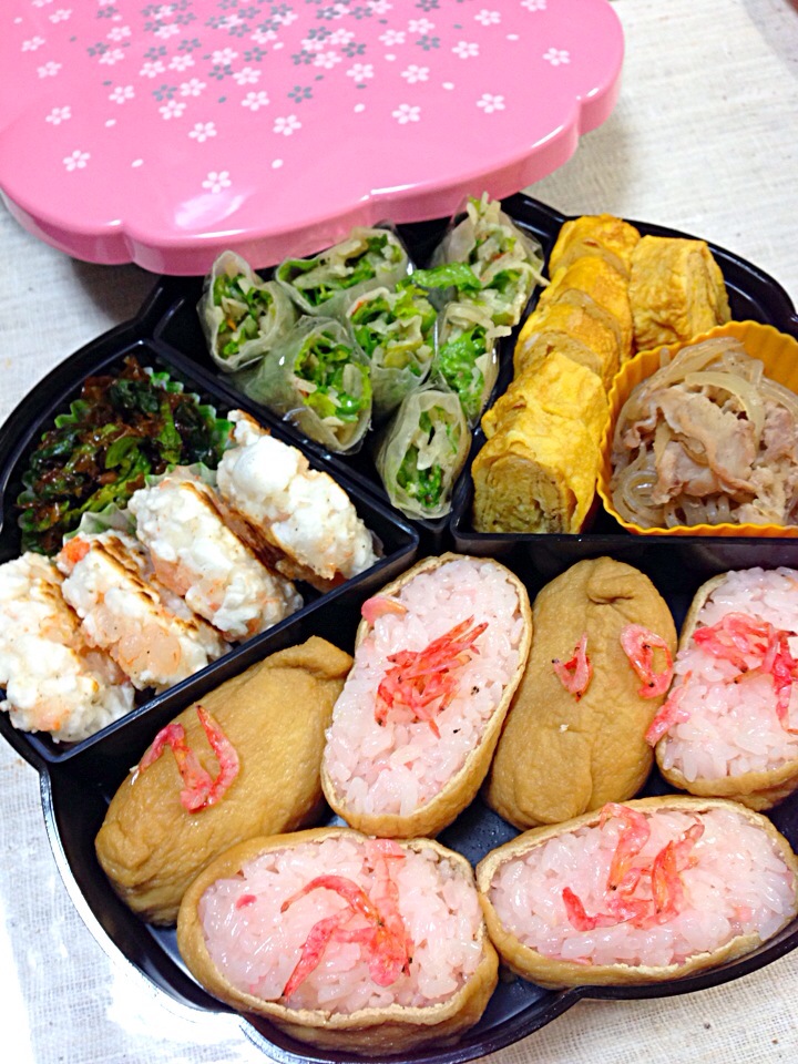 お花見弁当