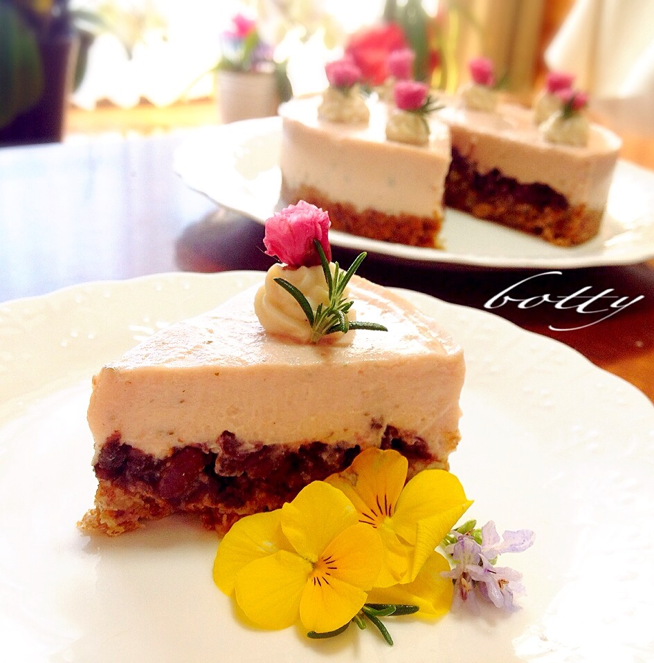 和風♡桜ムースケーキ