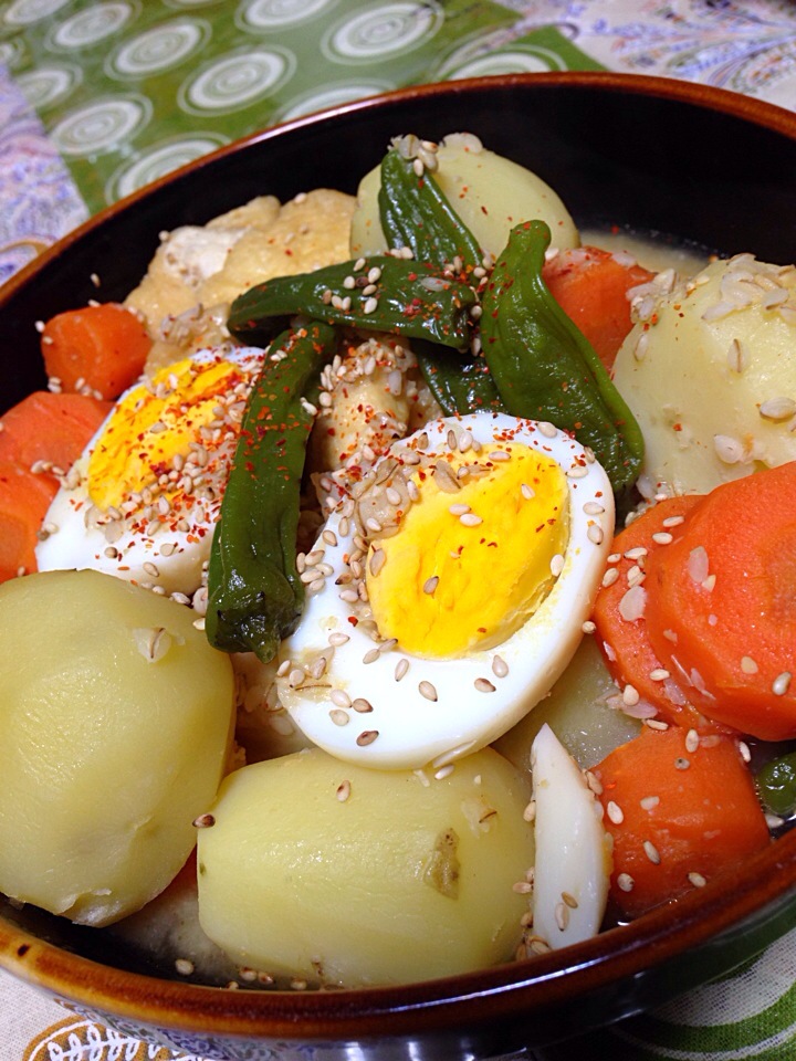 麹味噌のゴロゴロ煮