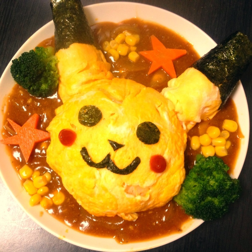 ピカチュウカレー ＊