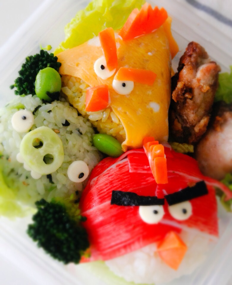 Angry Birds Bento