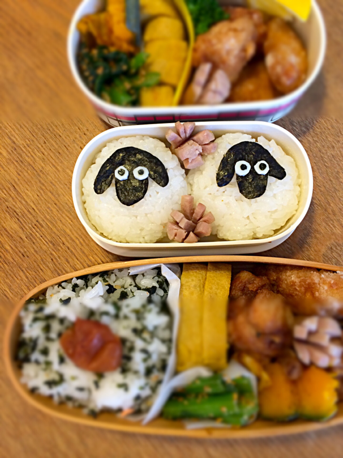 ミニ版羊のショーン弁当。