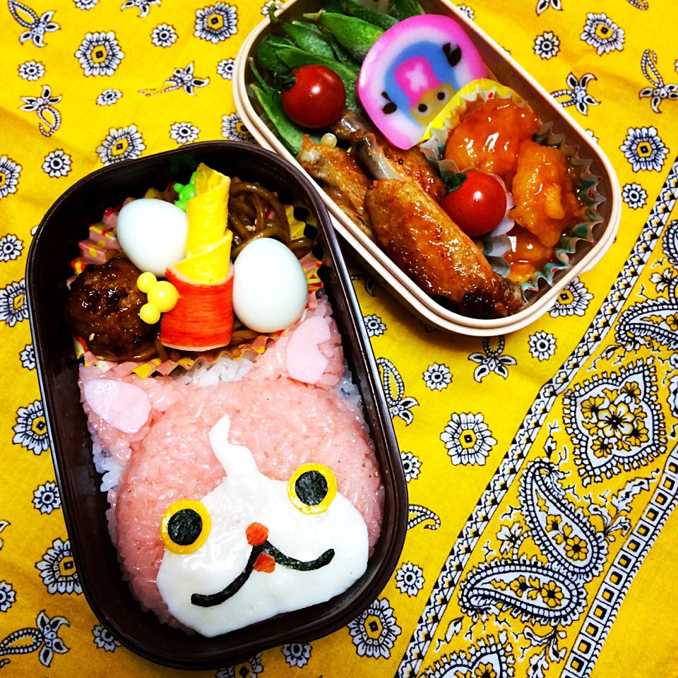 キャラ弁 ジバニャン カワイイ Bento世界グランプリ14 ヤマサ醤油株式会社