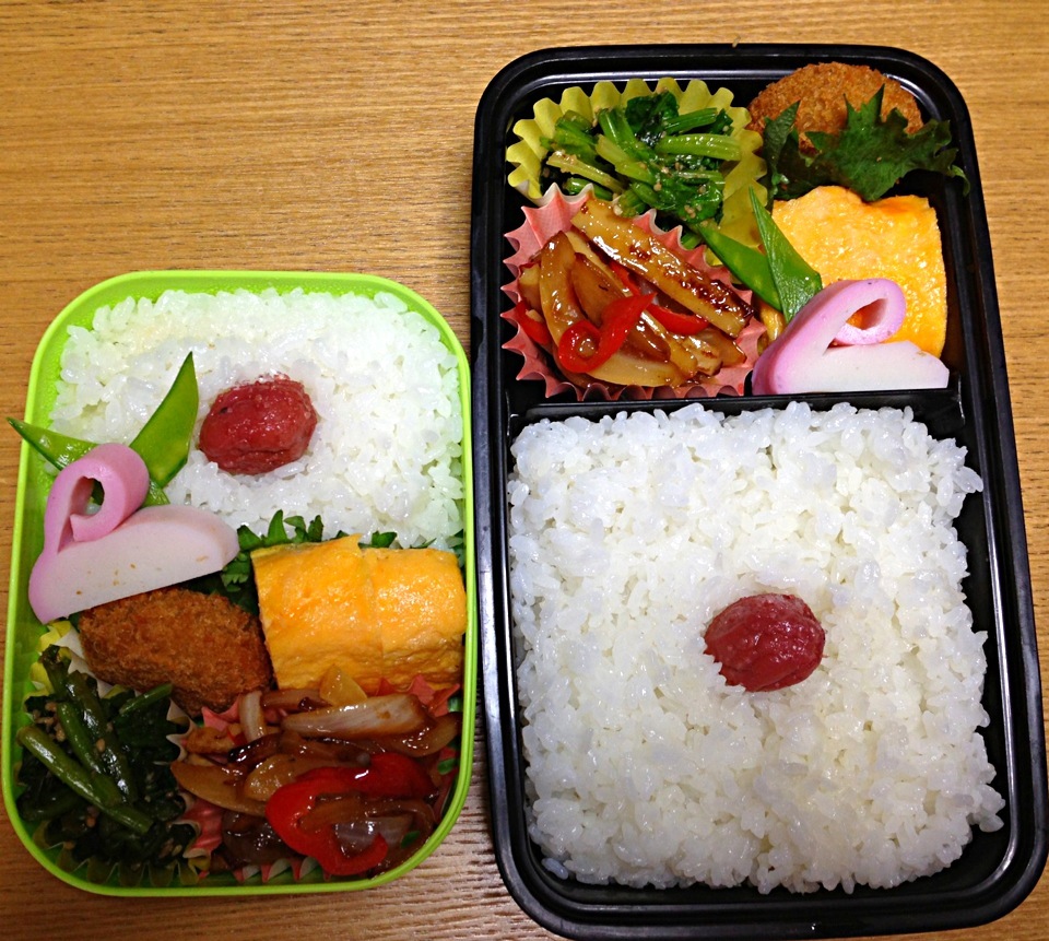 ６月９日2人弁当