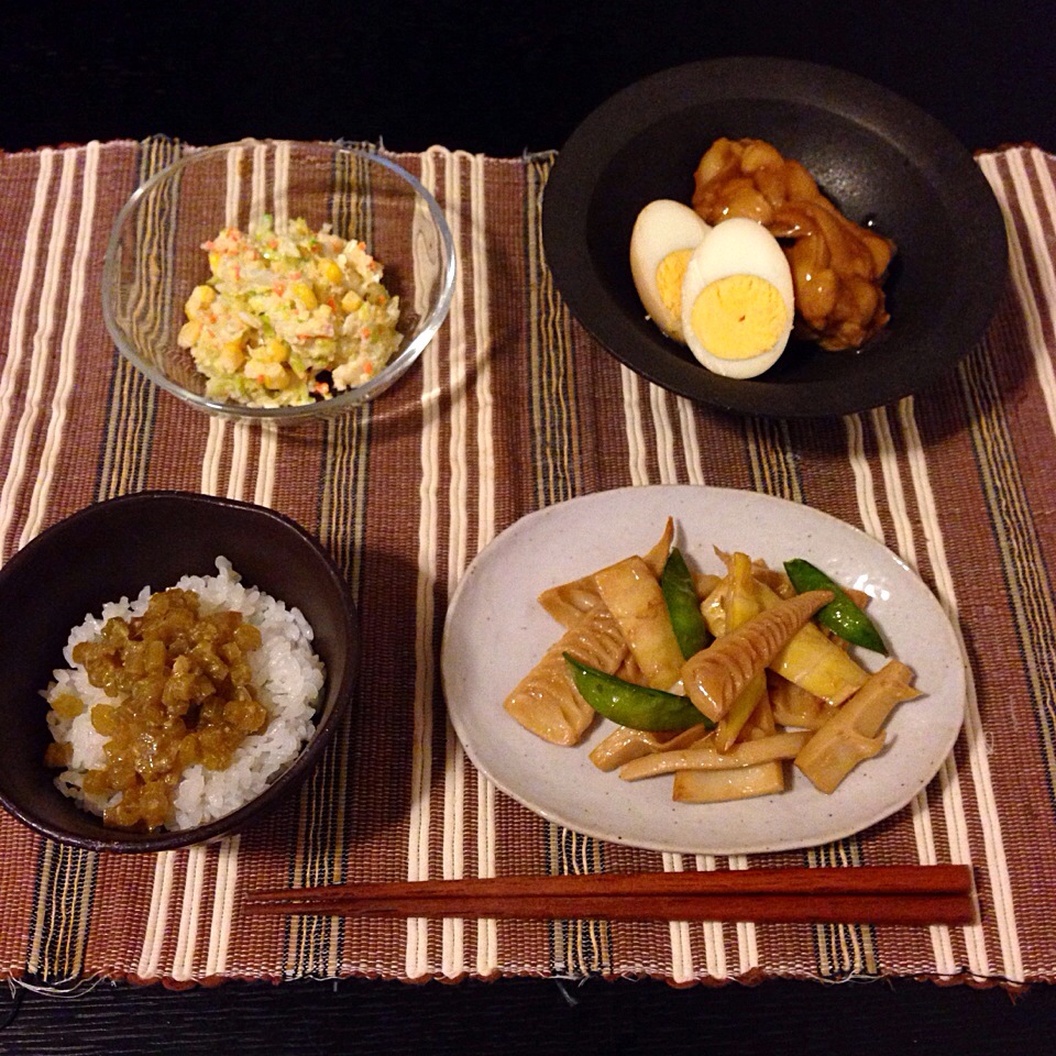 今日の夜ご飯  2014.6.9.