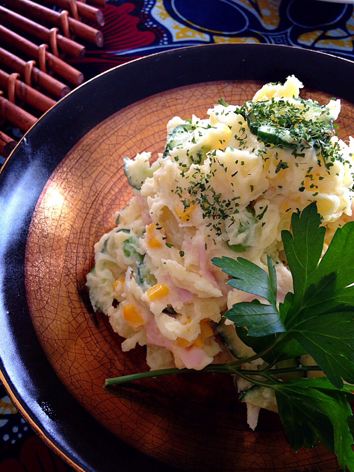 父の日スペシャル✨普通のポテトサラダ☺︎