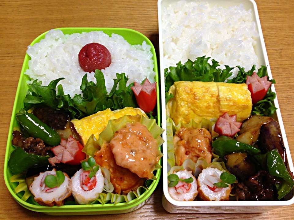 ７月１日2人弁当