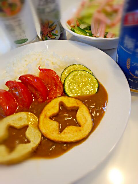 ママは夏野菜カレー!!!!!