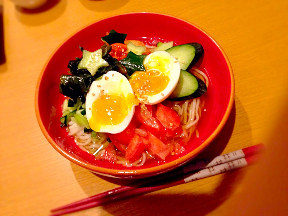 七夕の夜の冷麺