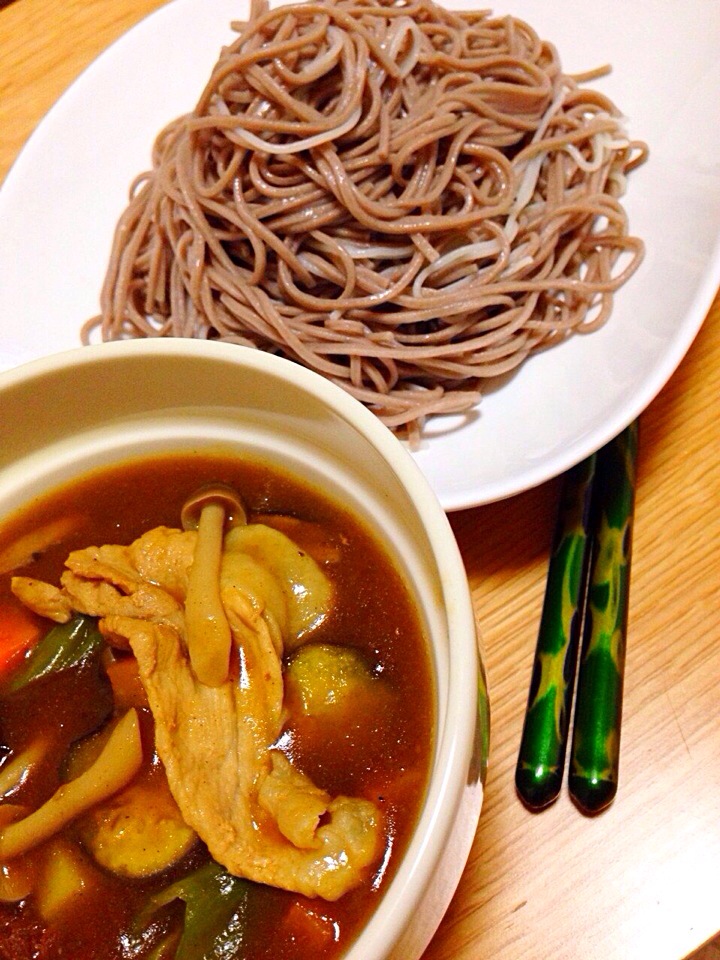 カレーつけ蕎麦