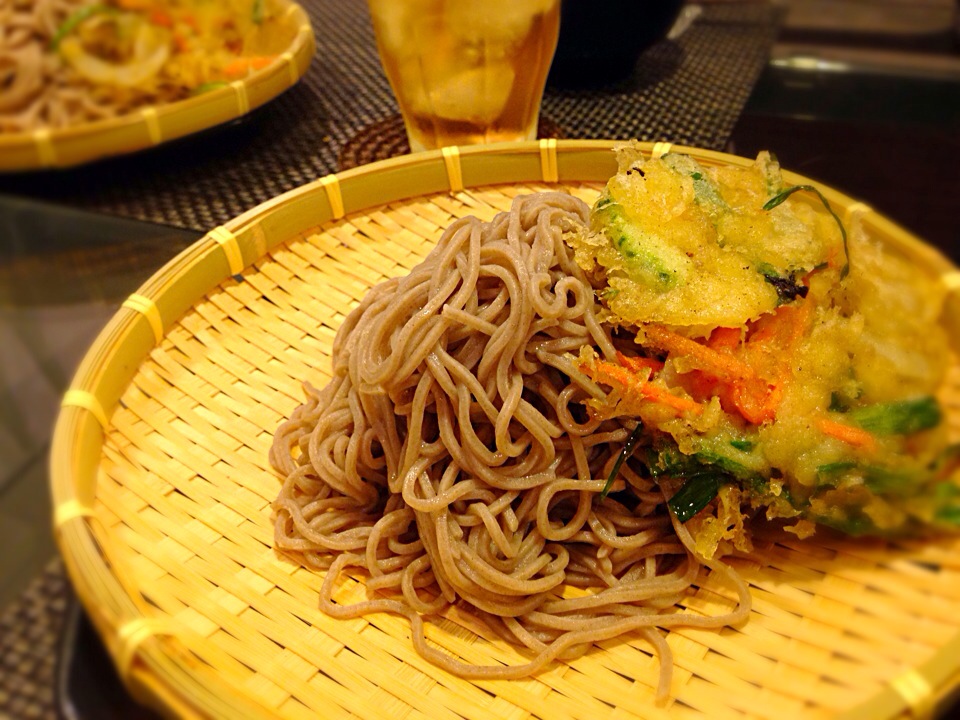 蕎麦とかき揚げ！