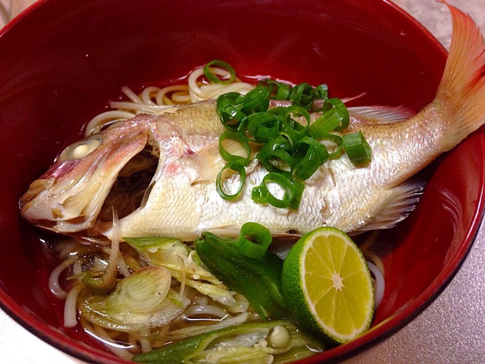 釣魚料理  鯛そうめん