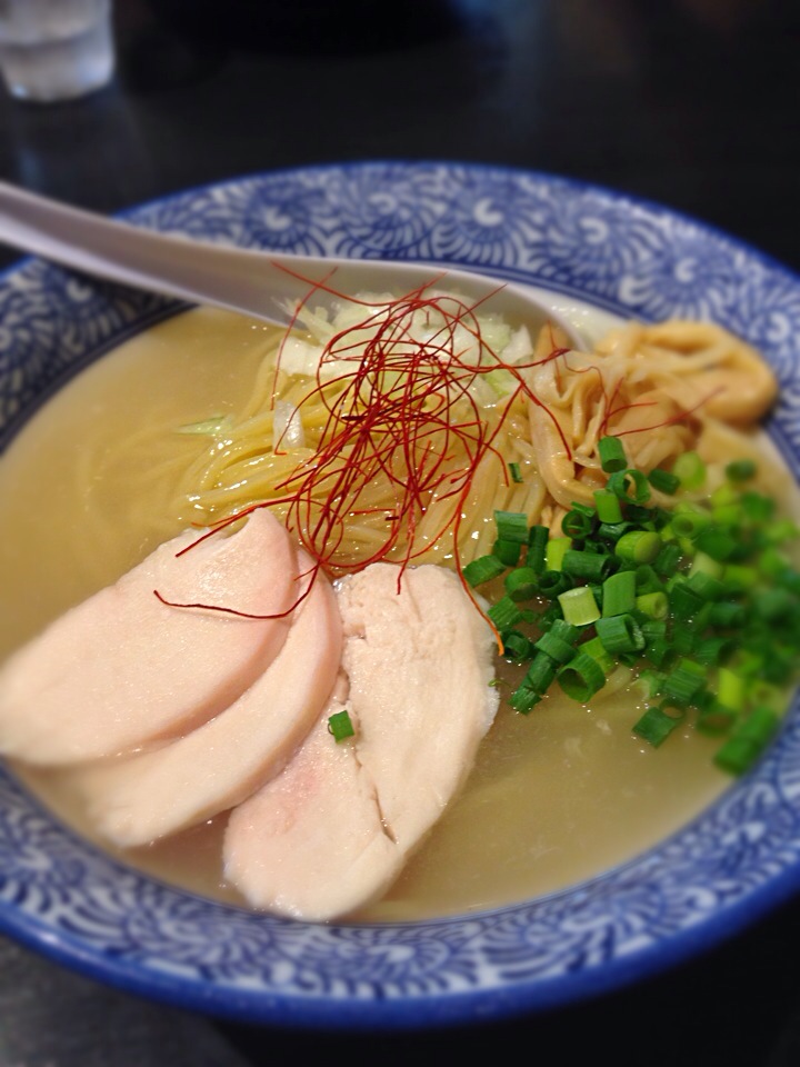 冷やし鶏白湯そば