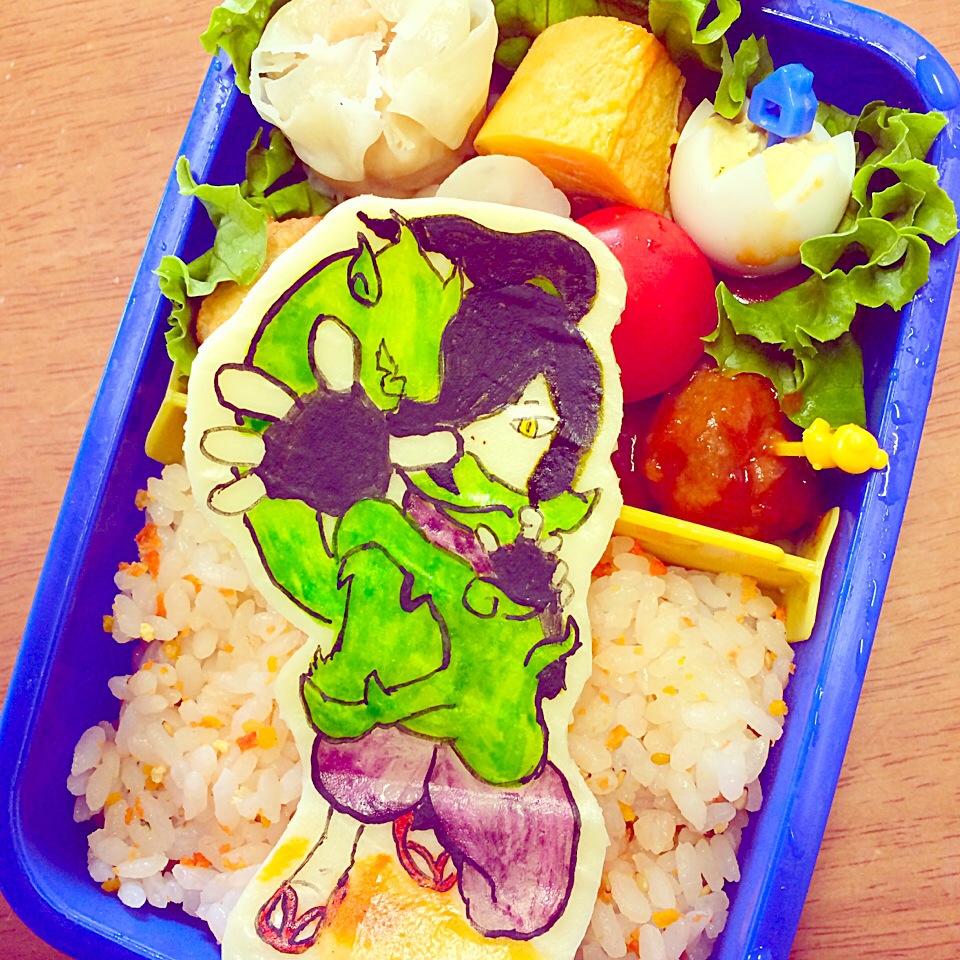 妖怪ウォッチ オロチ キャラ弁 カワイイ Bento世界グランプリ14 ヤマサ醤油株式会社