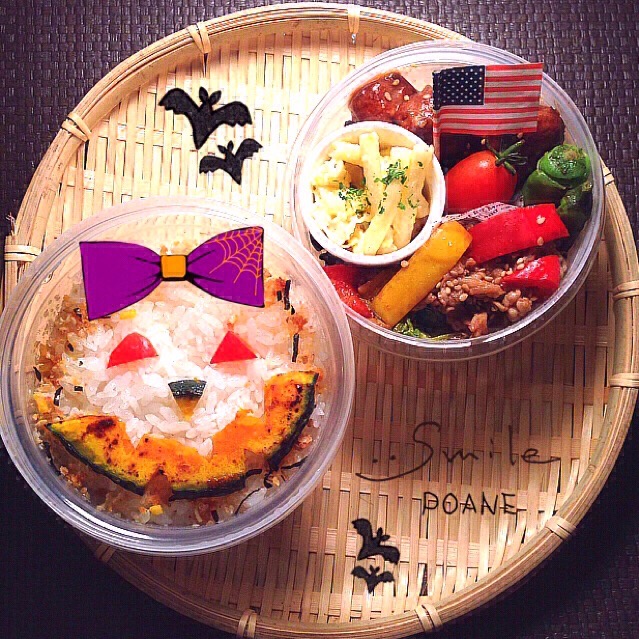 ハロウィン弁当\♥︎/