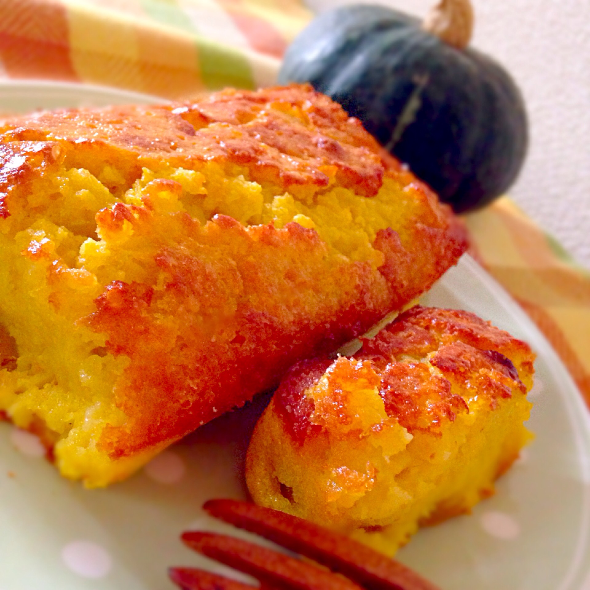 *seiko*さんの料理 Happy Halloween‼︎ しっとり美味しい カボチャのパウンドケーキ