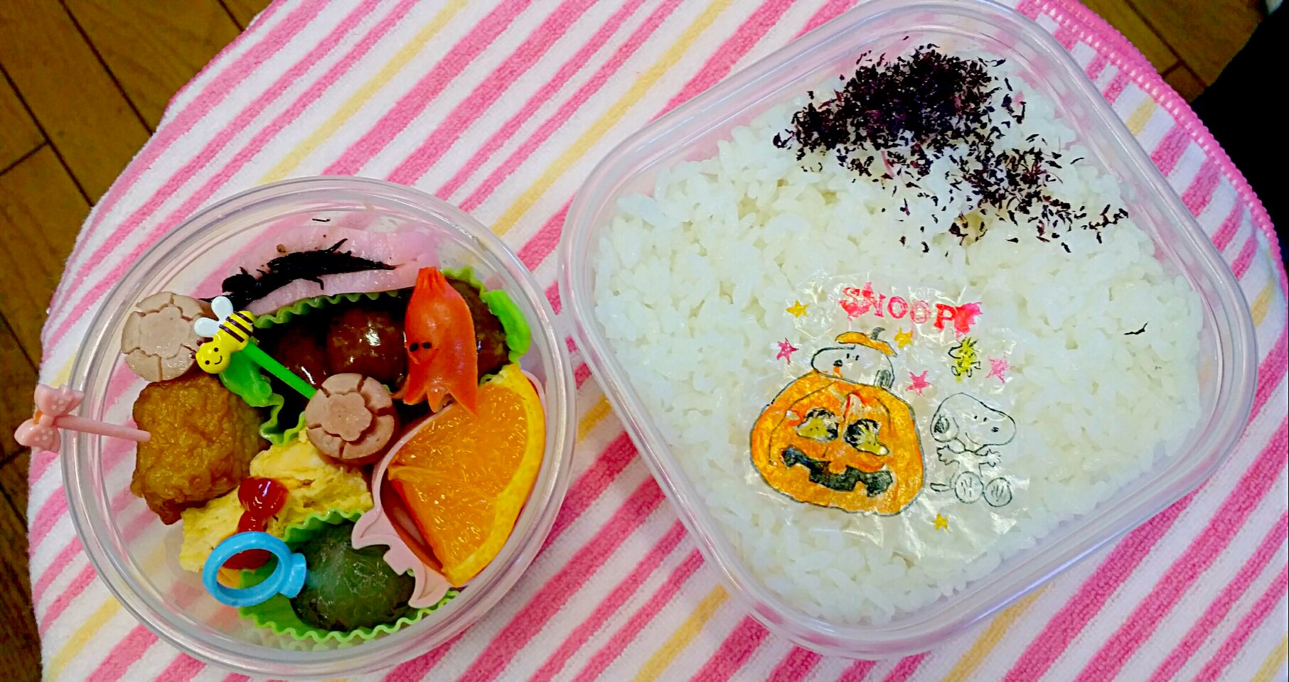 ☆☆ｽﾇｰﾋﾟｰ、ハロウィン弁当☆☆