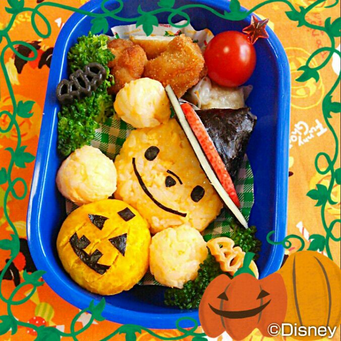 プーさんハロウィンお弁当