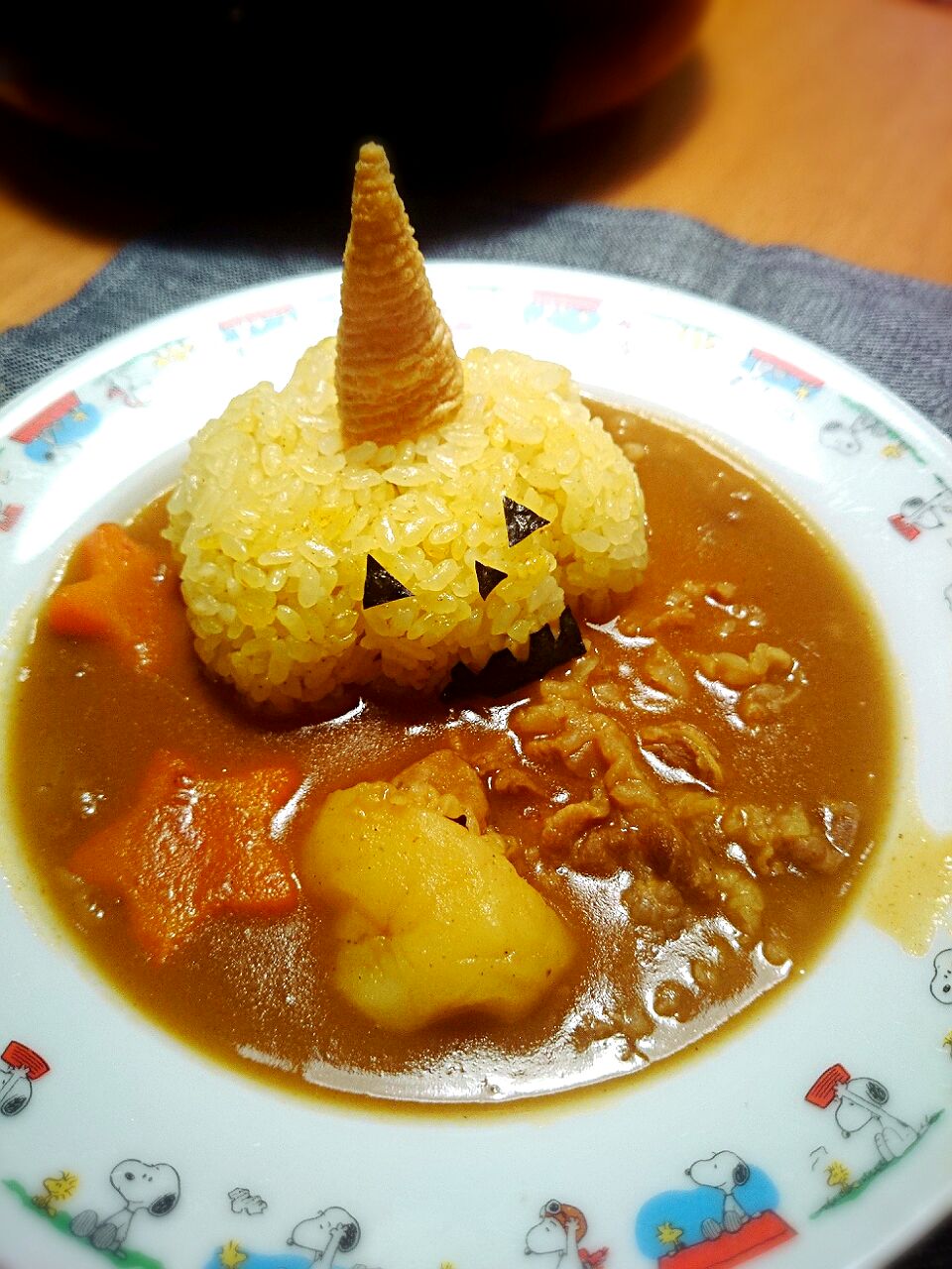 友達作♬*゜ハロウィンカレー