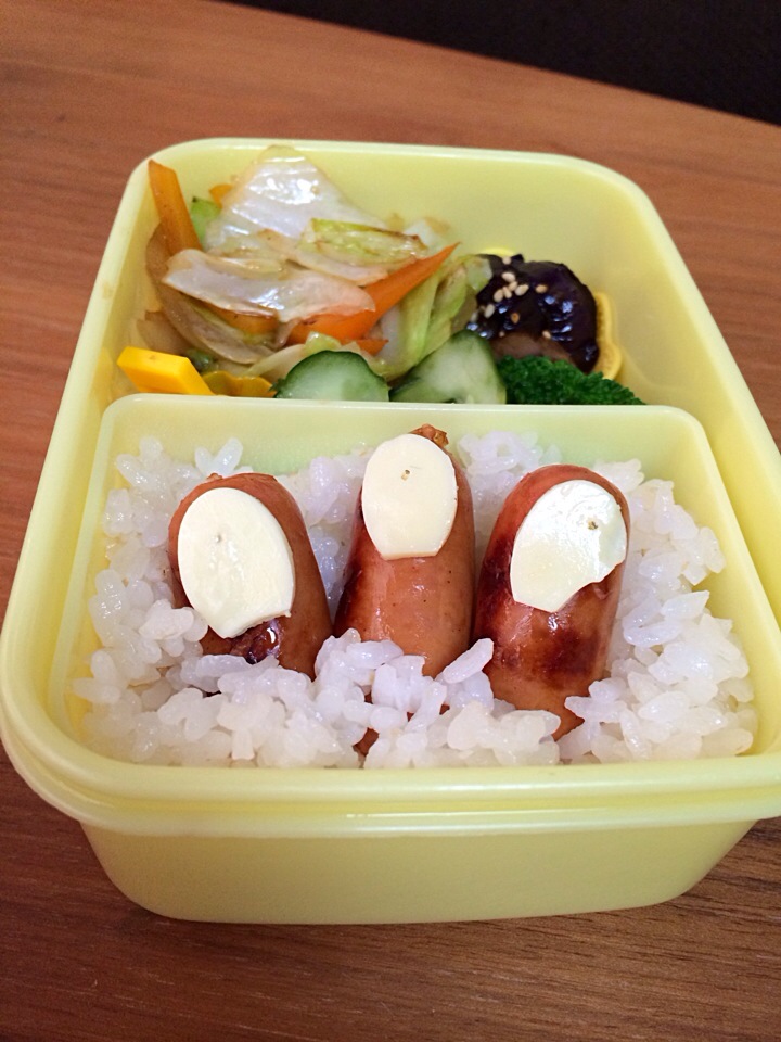 ハロウィン☆指弁当