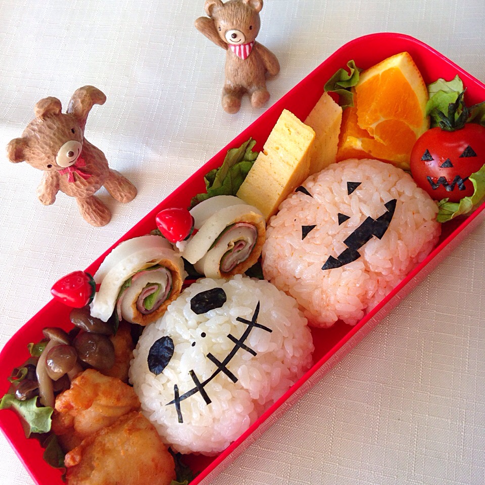 ハロウィン弁当〜ε=٩(●❛ö❛)۶