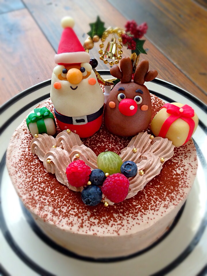 クリスマスケーキ完成☆