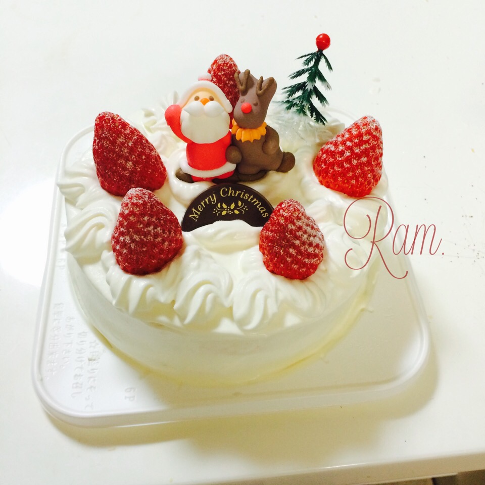 ちょっとはやいクリスマスケーキ